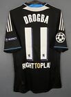 MENS FC CHELSEA 2011/2012 DIDIER DROGBA UEFA SOCCER FOOTBALL SHIRT JERSEY SIZE S