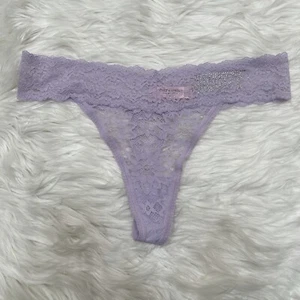 Mutandine con perizoma Juicy Couture viola taglia large - Foto 1 di 2