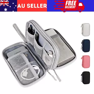 Electronic Accessories Cable Organizer Bag Travel USB Charger Storage Case Pouch - Picture 1 of 22