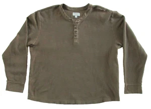 Camisa Tecovas Térmica Para Hombre XL Extra Grande Tejido Waffle Henley 4 Botones Pull Over - Imagen 1 de 9
