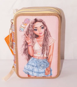 TopModel 3-Fach Etui Mäppchen Federtasche inkl. Stifte Neu - Bild 1 von 3