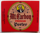 Mount Carbon MT. CARBON PREMIUM PORTER label PA 12 oz  COPR 1941
