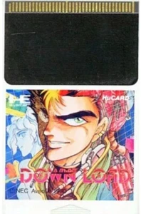 PC Engine Hu DOWN LOAD Card Only USED Free Shipping From Japan - Picture 1 of 1