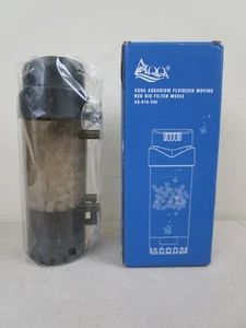 AQQA Aquarium Fluidized Moving Bed Bio Filter Media 10-40 Gallon Fresh & Salt - Picture 1 of 8