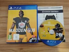 Madden NFL 19 For Sony PlayStation 4 PS4 Complete 