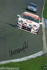 Britischer Tourenwagenfahrer Anthony Reid handsigniertes Foto BTCC 12x8" AJ - Bild 1 von 1