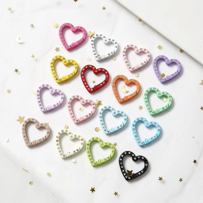 5/10/20/ 50 Stück Candy Color Metall Schlüsselanhänger - Bild 1 von 4