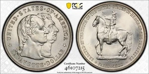 1900 Lafayette Commemorative Dollar $1 PCGS MS63 Blast White #7215 - Picture 1 of 5