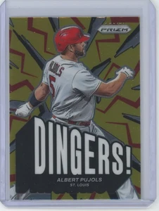 ¡Albert Pujols Dingers! Béisbol Panini Prizm #6 2025 - Imagen 1 de 2