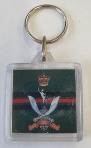 Acryl Militär Schlüsselanhänger Königin Gurkha Signale Ingenieure - Bild 1 von 1