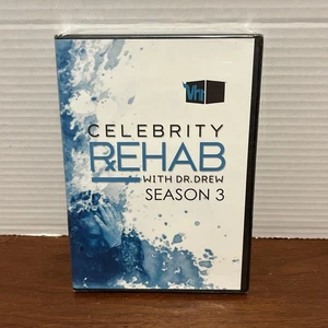 CELEBRITY REHAB WITH DR DREW - SEASON 3 DVD - 4 Disc Set MTV - Amazon Mfg - New - Picture 1 of 12