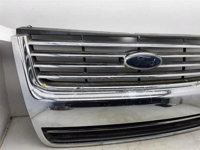 Grille Excluding Sport Trac 4 Bar Design Chrome 06-10 FORD EXPLORER 8L2Z8200DA - Image 1 of 4