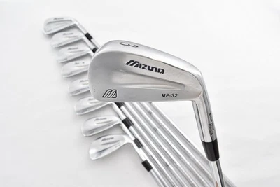 9pcs Mizuno MP-32 Iron set 3-4-5-6-7-8-9-PW Flex Stiff DG S200 RH + #2 MP FLI-HI - Image 1 of 4