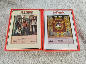 Thin Lizzy- Johnny The Fox & Fighting 8-Track Tape. Serviced. Free Shipping. - Imagen 1 de 5