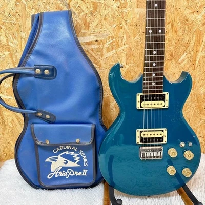 Aria Pro II CS-350 Japan Vintage Matsumoku Electric Guitar W/Gig Bag Used - Image 1 of 4