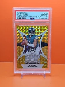 š¢š¦
āŖļø 2024 MOSAICO JALEN FA MALE #EP-JH EPIC PERFORMERS GIALLO 64/89 PSA 10 POP 2 - Foto 1 di 3