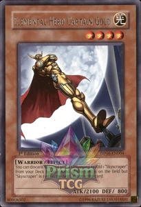 1. Auflage Elementar-HELD Hauptmann Gold Rare DP06-DE004 Yugioh - Bild 1 von 1