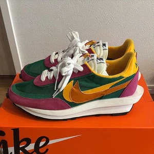 Nike Sacai x LD Waffle Verde Pino BV0073-301 Usado EE. UU. 9 - Imagen 1 de 7