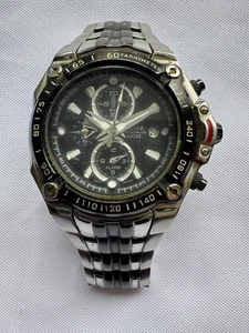 Pulsar Gents Tachometer Chronograph Watch , Good Used Condition, Working Order . - Picture 1 of 3