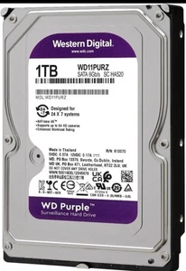 Western Digital 1TB WD Purple Surveillance Hard Drive 6Gb/s WD11PURZ - Picture 1 of 1