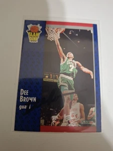 Dee Brown Autograph Card - Picture 1 of 1