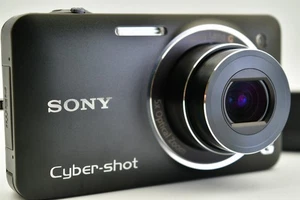 [Neuwertig] Sony Cyber-shot DSC-WX5 Digitalkamera schwarz nur japanische Sprache - Bild 1 von 17