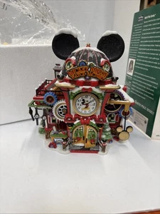 Department 56 Mickey Mouse Uhrenfabrik Nordpol Serie Disney Weihnachten - Bild 1 von 13