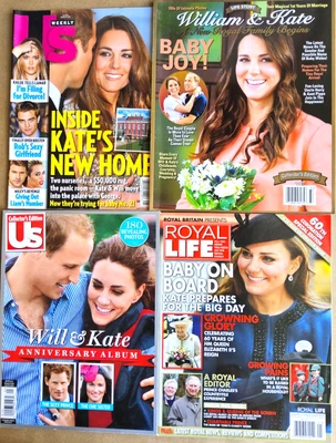 4 Collector's magazines detailing William & Kate 2013 - Image 1 of 4