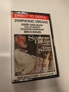 GERRY MULLIGAN - SYMPHONIC DREAMS - CASSETTE TAPE LIKE NEW OOP  - Picture 1 of 3