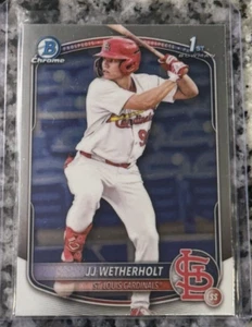 Cardenales JJ Weatherholt 2025 Bowman Chrome 1st Bowman - Imagen 1 de 1