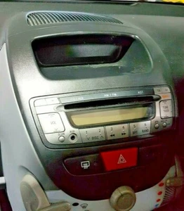 TOYOTA AYGO PEUGEOT 107 CITROEN C1 RADIO CD PLAYER & SURROUND UNIT 55405-0H010 - Bild 1 von 6