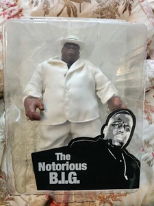Notorious BIG Actionfigur ungeöffnet Mezco Biggie Smalls selten Bad Boy Hip Hop - Bild 1 von 2
