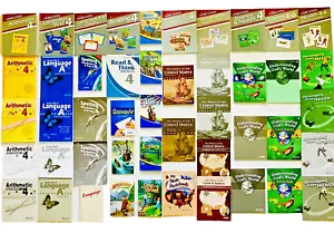 Abeka 4th Grade 4 Lot 48 Complete Curriculum Set Parent Student Kits + Charts - Picture 1 of 13