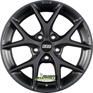 4x BBS SR himalaya-grau matt 7x16 ET45 - LK5/114.3 ML82 0356159# Felgen - Bild 1 von 12