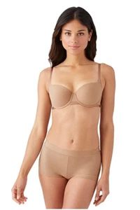 B.tempt'd by Wacoal Nearly Nothing Balconette Contour Bra Beige Size 36DD - Picture 1 of 2