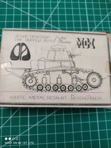 Russian resin full model Kit 1/35 T-18 MC-1 tank RARE OOP HTF - Imagen 1 de 8