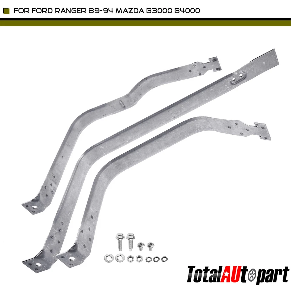 3x Correa de tanque de combustible para Ford Ranger 1989-1994 Mazda B2300 B3000 B4000 1994 3,0 L Foto 1 de 4