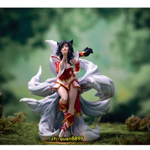 LOL League of Legends Oficial las Nueve Colas Fox Ahri Figura de PVC Modelo Juguetes - Imagen 1 de 11