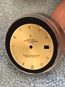Authentic genuine Rolex Dial for date 34mm non quick Set watch recondition - Picture 1 of 4