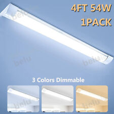 4FT 54W LED Tube Light Fixture LED Shop Light For Garage Ceiling Lamp Dimmable