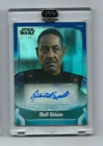 2021 Star Wars Signature Series autograph A-GE Giancarlo Esposito 07/50 blue - Picture 1 of 1