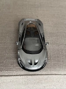 Mclaren P1 2018 Silver By Kinsmart KT5393 1/36 Scale Diecast Toy Car - Picture 1 of 7
