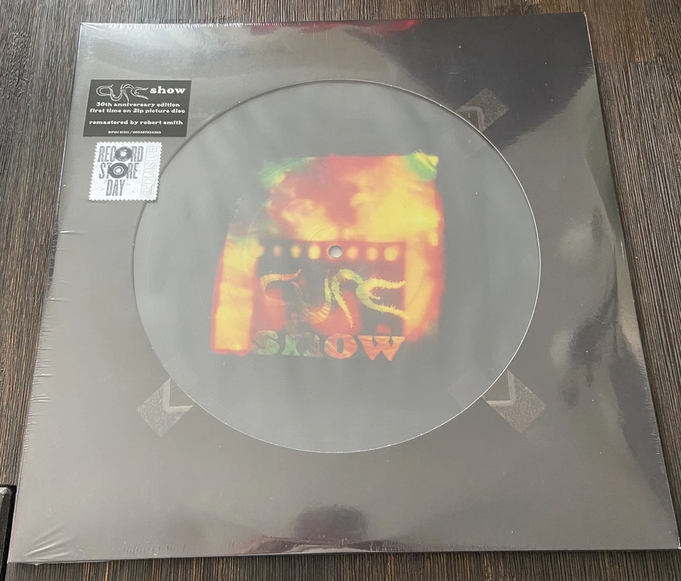 THE CURE - SHOW - RSD '23 VINYL PIC DISC 2LP - REMASTERED BY R. SMITH - NEW - Image 1 of 3