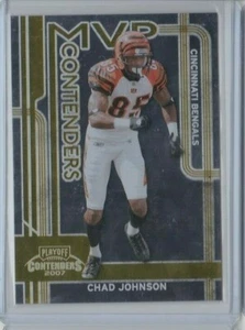 CHAD JOHNSON '07 PLAYOFF CONTENDERS MVP CONTENDERS GOLD-#'D/250-GRAB HIM TODAY!! - Picture 1 of 12