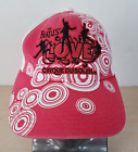 CIRQUE DU SOLEIL THE BEATLES LOVE WOMENS ADJUSTABLE STRAPBACK BASEBALL HAT/CAP