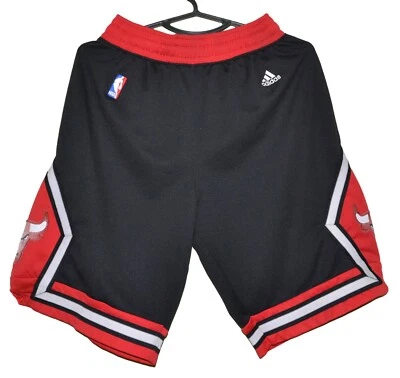 NBA CHICAGO BULLS BASKETBALL SHORTS JERSEY ADIDAS S - Image 1 of 4