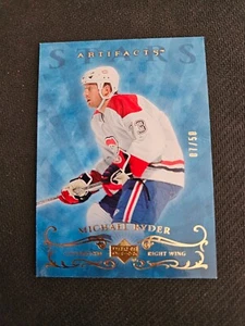 2006-07 UPPER DECK ARTIFACTS MICHAEL RYDER #176 #ed 7/50 STARS GOLD PARALLEL - Picture 1 of 2