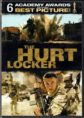 The HURT LOCKER a DVD on PSYCHOLOGY of USA us MILITARY SOLDIER in IRAQ WAR Drama - Image 1 of 2