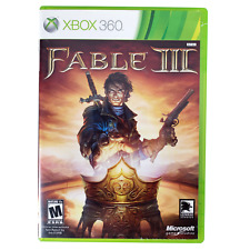 Fable III Microsoft Xbox 360 Video Game Fable 3 Lionhead Studios Case Manual