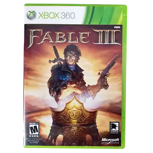 Fable III Microsoft Xbox 360 Video Game 3 Lionhead Studios Disc and Case Manual - Picture 1 of 6